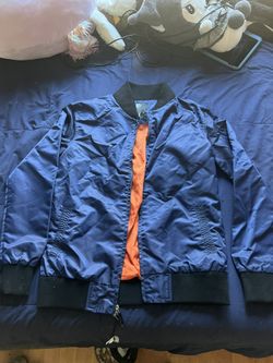 Blue Bomber Jacket
