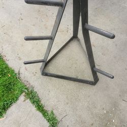Barbell weight storage Rack