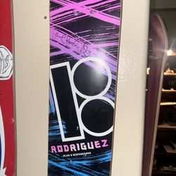 Plan B Autographed Paul Rodriguez Skateboard 