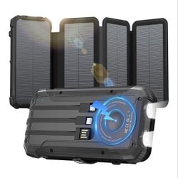 Portable Solar Power Bank - Banco De Energía Solar Portátil 