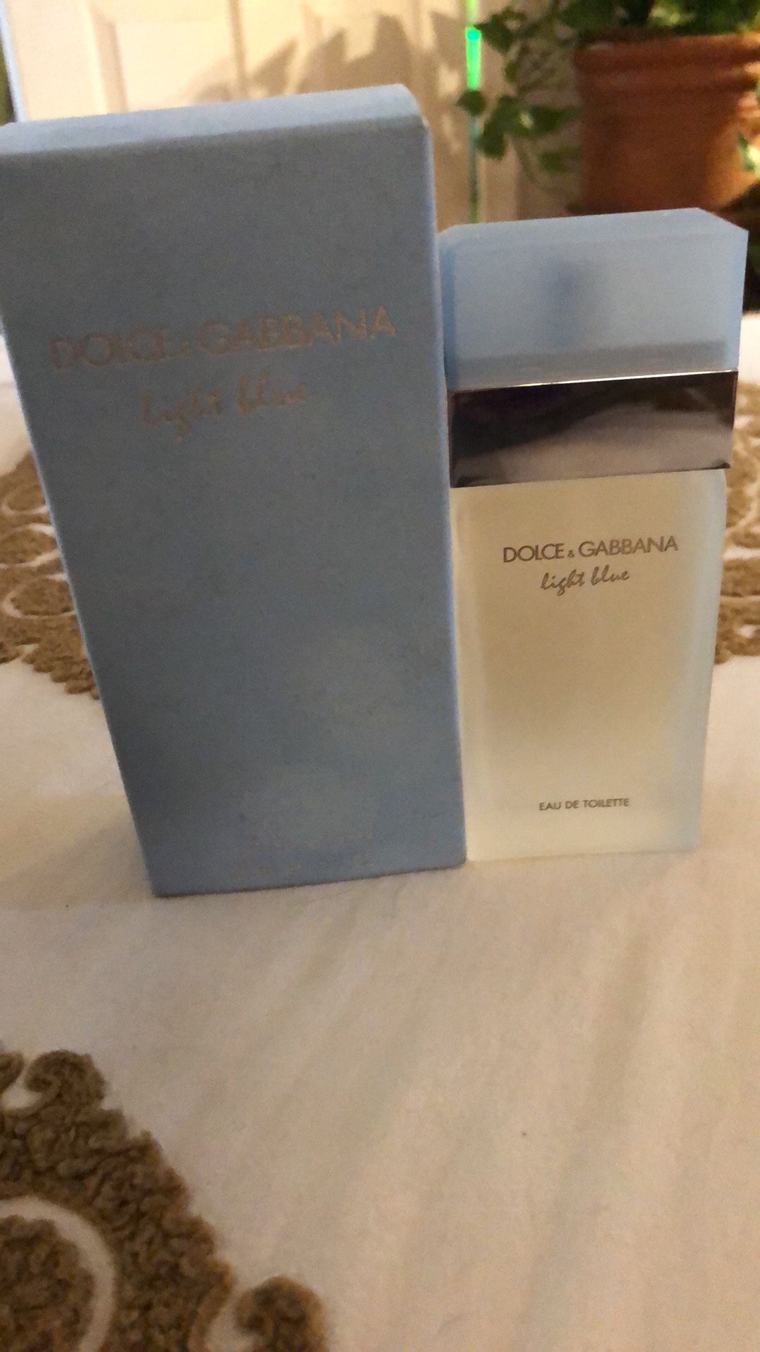 Dolce & Gabbana perfume “Light Blue”