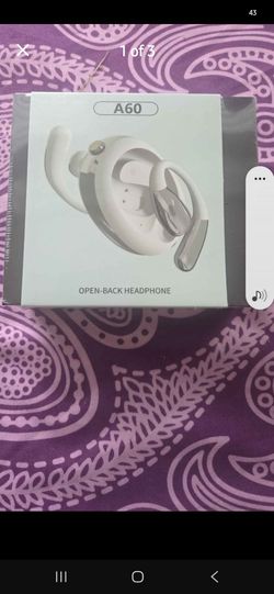 A 60 openback, wireless headphones.