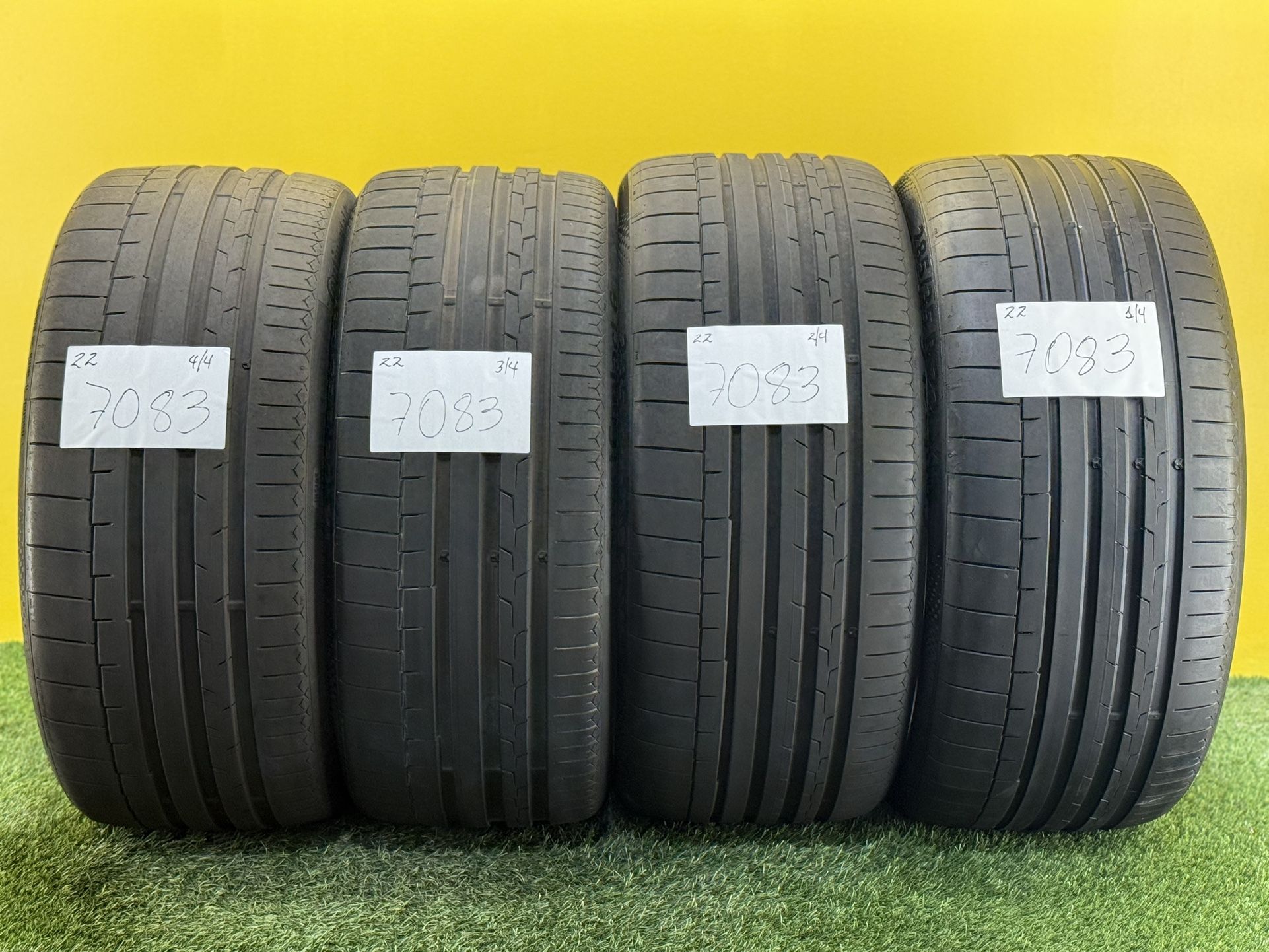 265/35/22 & 285/35/22 Continental ProContact TO TESLA