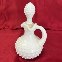 Hobnail Bottle With Stopper
