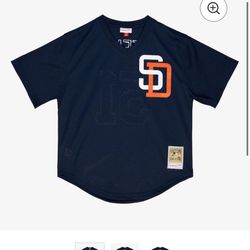 San Diego Padres Mitchell Ness Jersey 