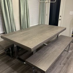 Grey Cindy Crawford Dining Table 