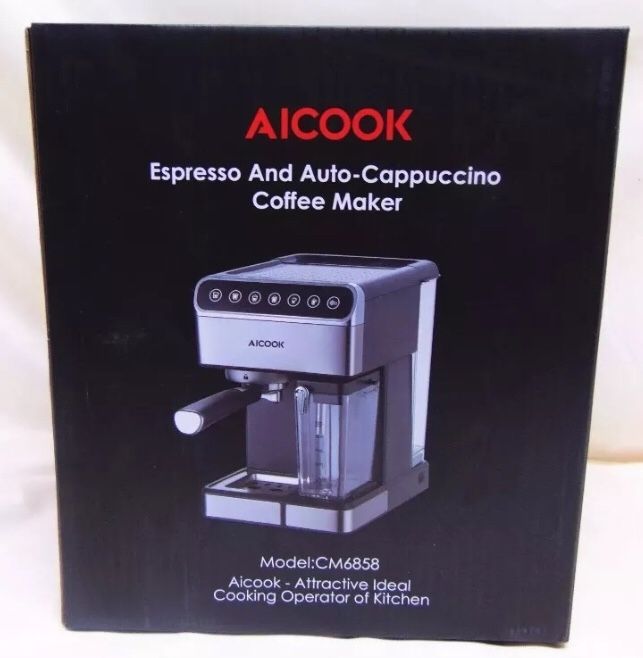AICOOK CM6858 Espresso, cappuccino and coffee maker