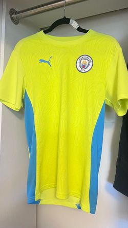🟡🔵 Manchester City Goalkeeper — Puma, yellow  2025/26(Small)