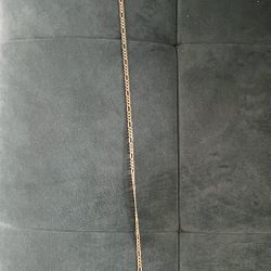 14K Gold Figaro Necklace 