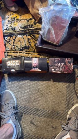 Star Wars Episode One Figures In Box New Box Worn But Never Opened All Same 30$ Each 