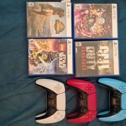 Ps5 Games & Controllers $ 250 For All