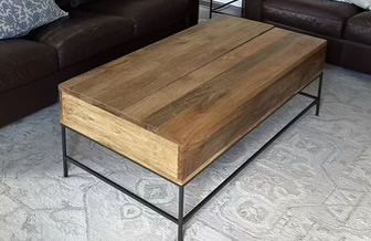 West Elm Coffee Table & End Table