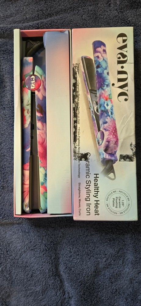 Eva NYC Healthy Heat Ceramic Styling Iron