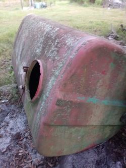 Large fiberglass tank