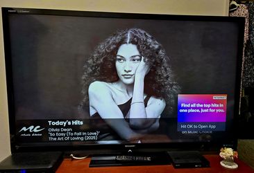 Flat screen TV (70")