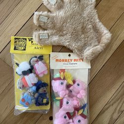 MONKEY MITT/ PUPPETS & 2 Sets Of Characters MAKE AN OFFER