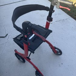 Drive F-22     Walker With Seat 