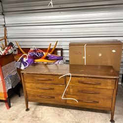 3 Vintage Mid Century Modern Furniture Dressers