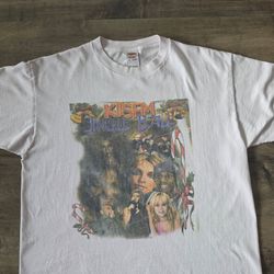 Vintage Kiss FM Jingle Ball Concert Tee Britney Spears Beyonce Hilary Duff 2003