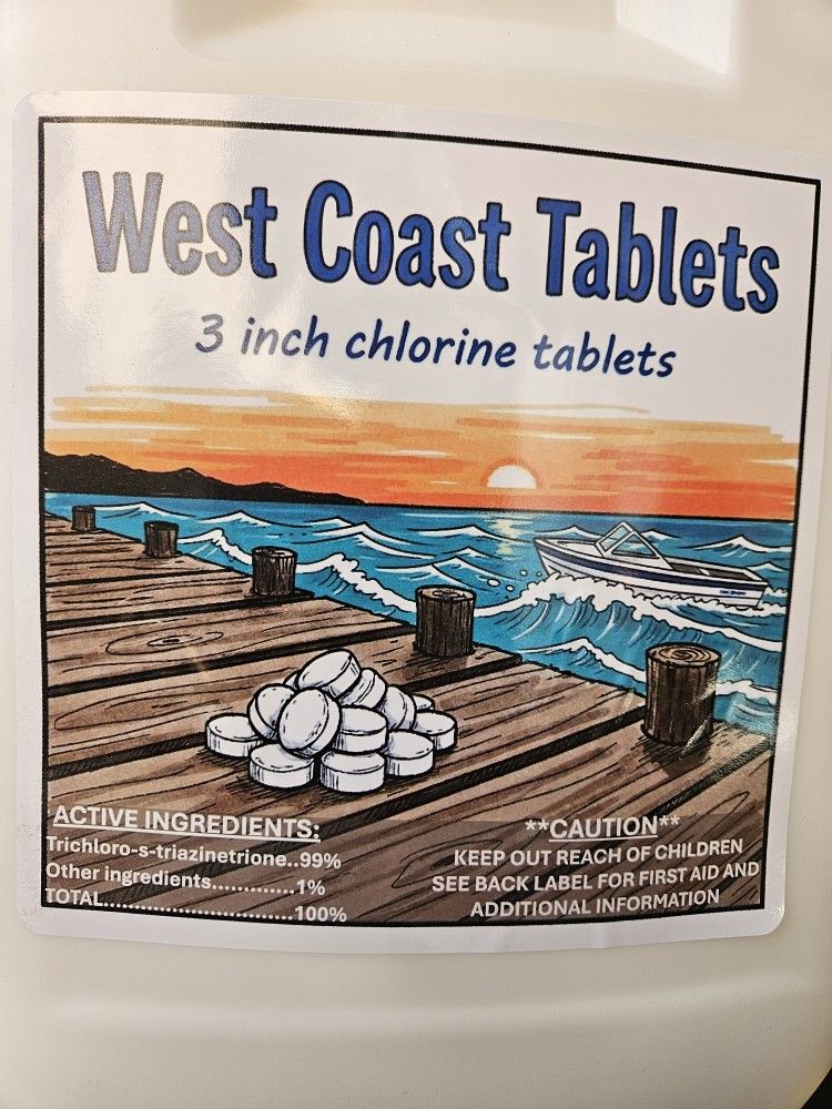 3 Inch Chlorine Tablets
