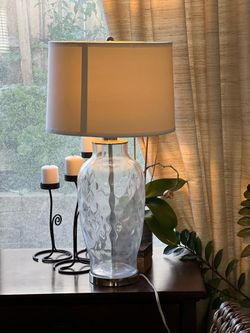 2 Bedside Lamps  (pair)