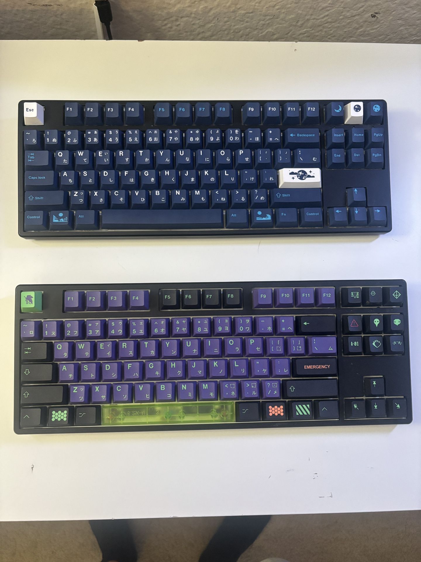 Two Ducky 1 Keyboards 
