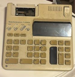 Vintage Texas instrument printing calculator