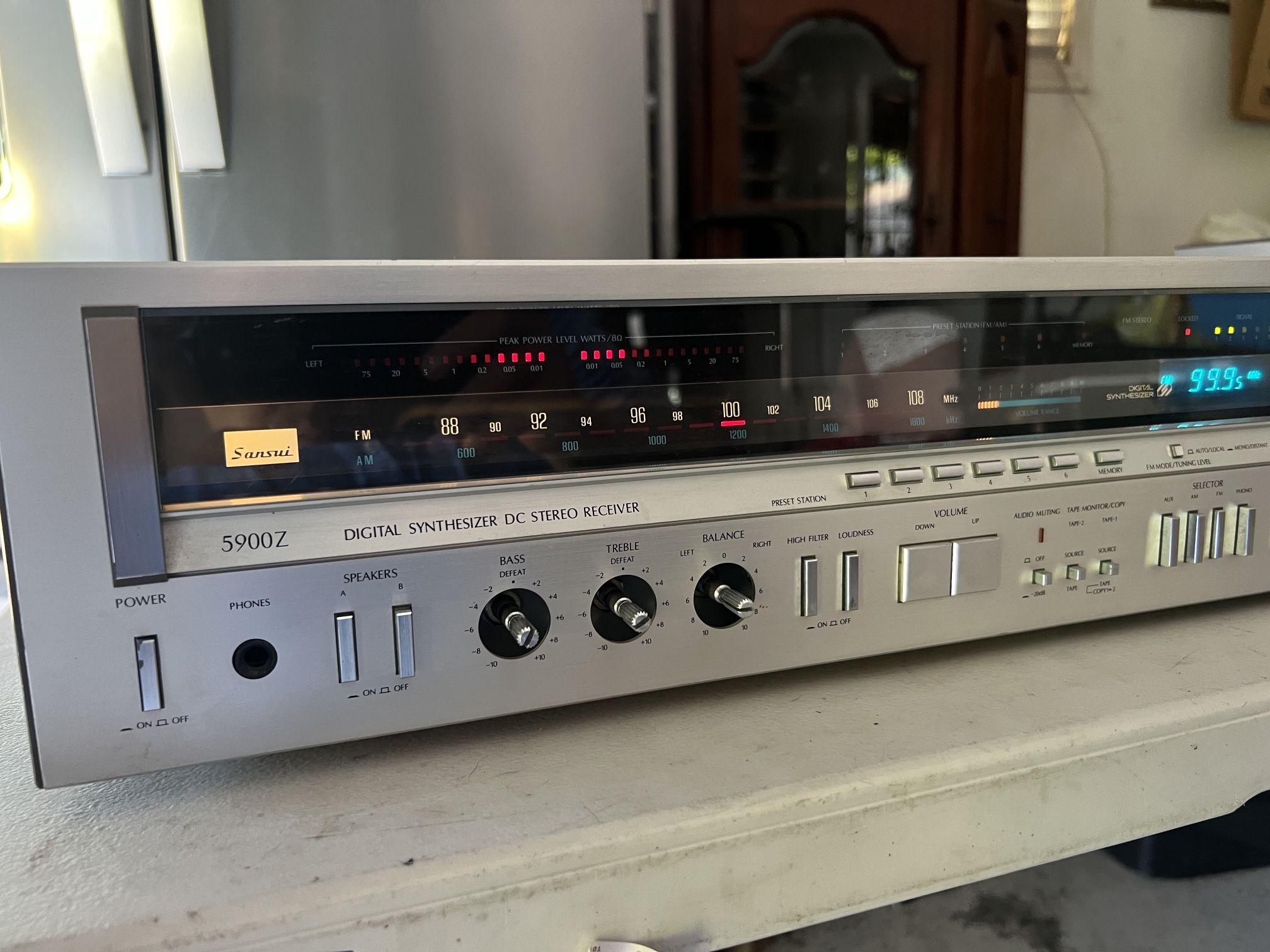 Vintage Stereo For Parts Works Tho Sansui 5900Z Stereo Make An Offer!!