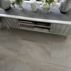 Mirrored Modern TV Stand