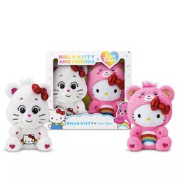 New Unopened Hello Kitty Plush 2 Pack