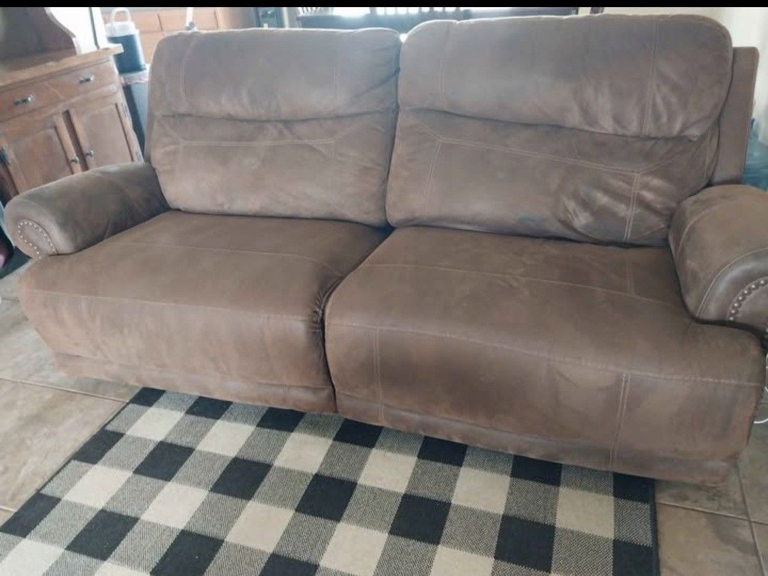 Reclining Couch And Loveseat