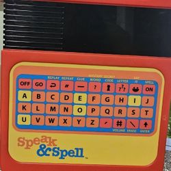 Speak & Spell Learning Toy