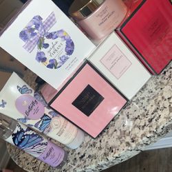 Victoria Secrets Perfumes And Lotions 
