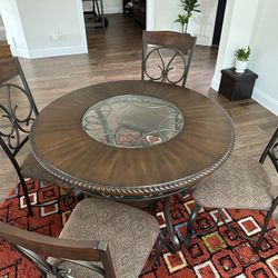 Round Dining Table 4 Chairs