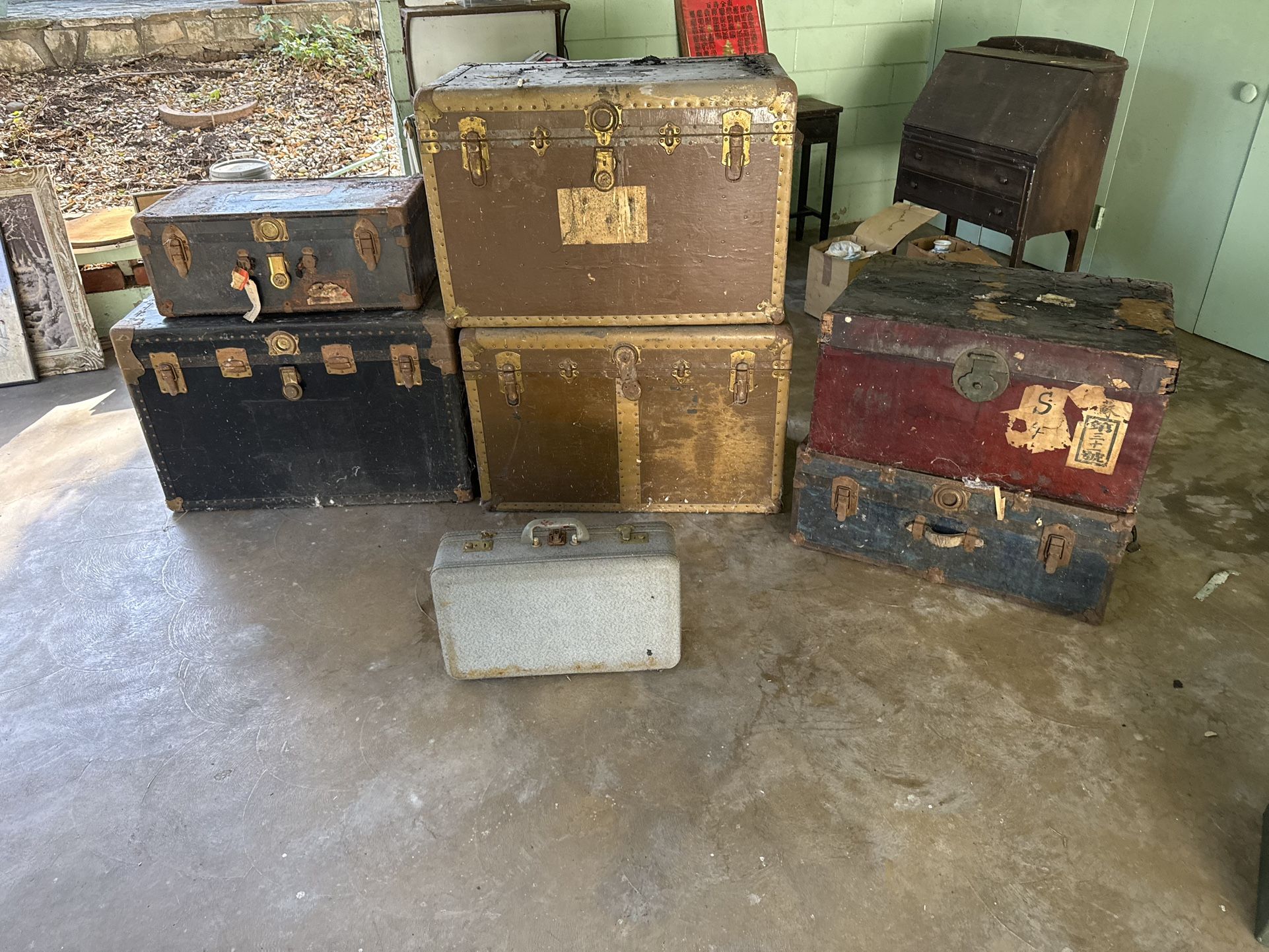 Vintage Trunk & Chest Box 