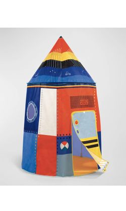 Kids Rocket Ship Play Tent