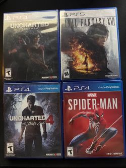 Various PS4/PS5 games