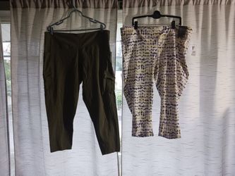 6x Women’s Plus Size Active Wear Leggings 2X/3X $20 OBO 