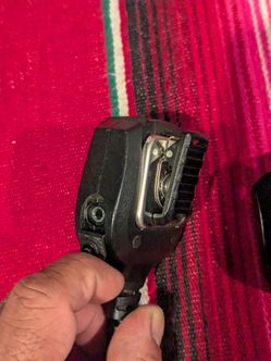 Push button speaker two way radio