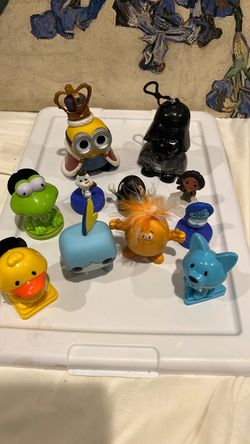 Mixed Lot of 9 McDonald's Happy Meal Toys
