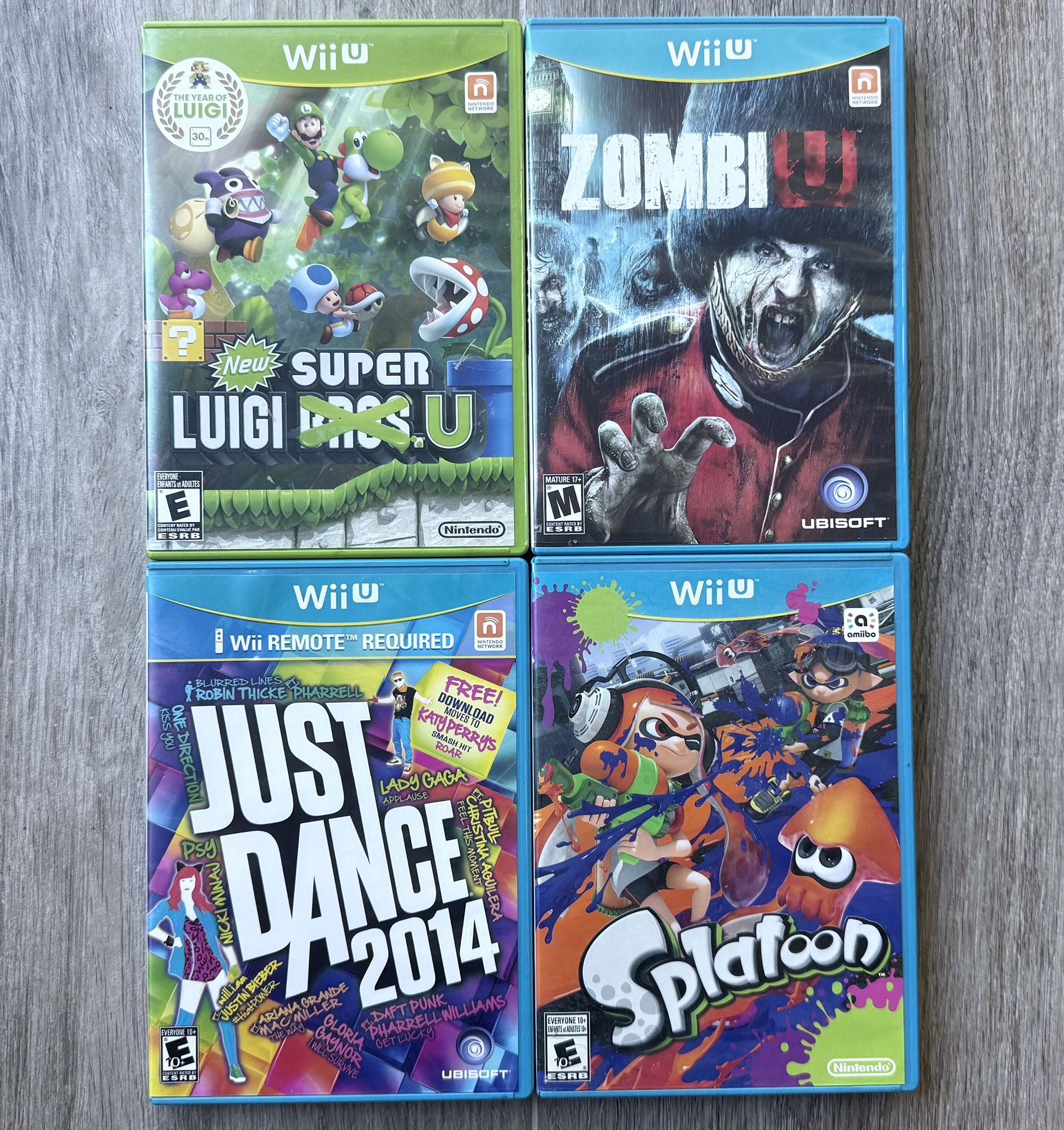 Nintendo Wii U Games & Disney Infinity Set