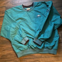 Mens Golf Top Size L Fox Chase Golf Club By Cutter & Buck