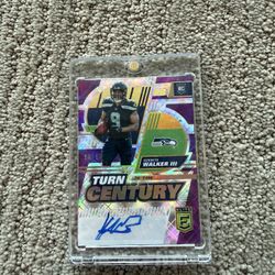 Kenneth Walker auto /49 rookie 