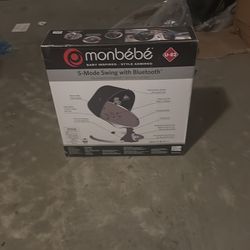 Brand New Monbebe 5-Mode Bluetooth Baby Swing (Model U-82) – New in Box!