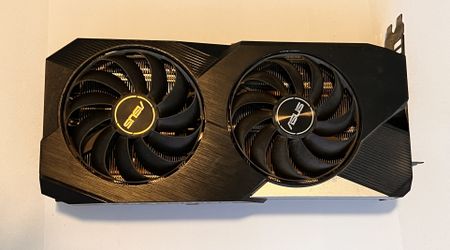 Pre-owned ASUS Dual NVIDIA GeForce RTX 3070 V2 OC Edition 8GB GDDR6 with LHR GPU