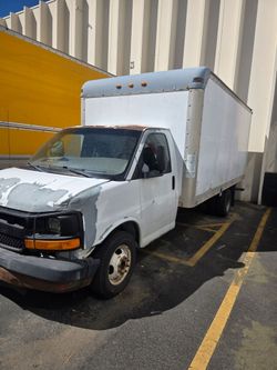 GMC box truck