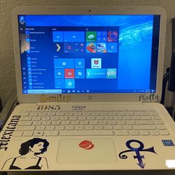 HP  Stream 14 “ (white) Like New!!!!