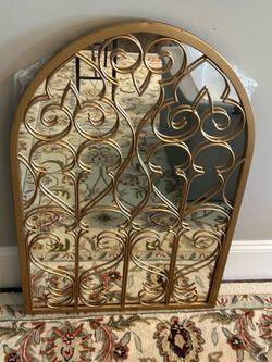 Decorative Gold Mirror