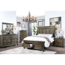 Eastern King Bed Frame With Storage