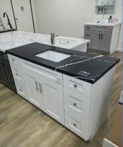 54" Shaker Vanity with 6 Drawers | Various Color Options